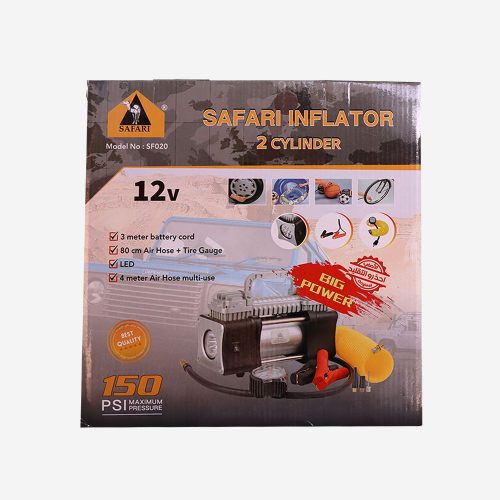Safari Inflator 2 Cylinder 12V