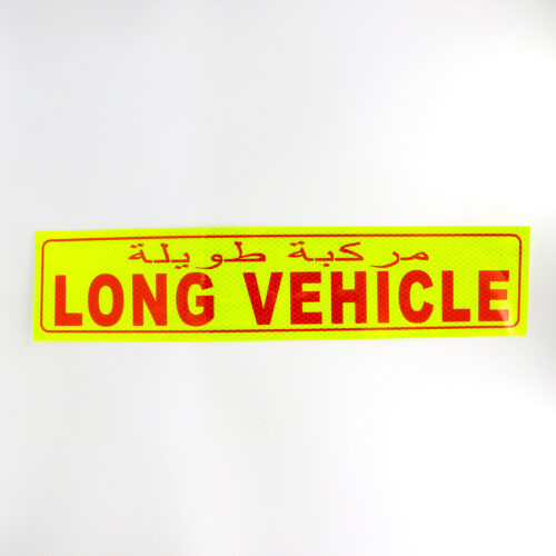 Long Vehicle Sign Sticker For Truck